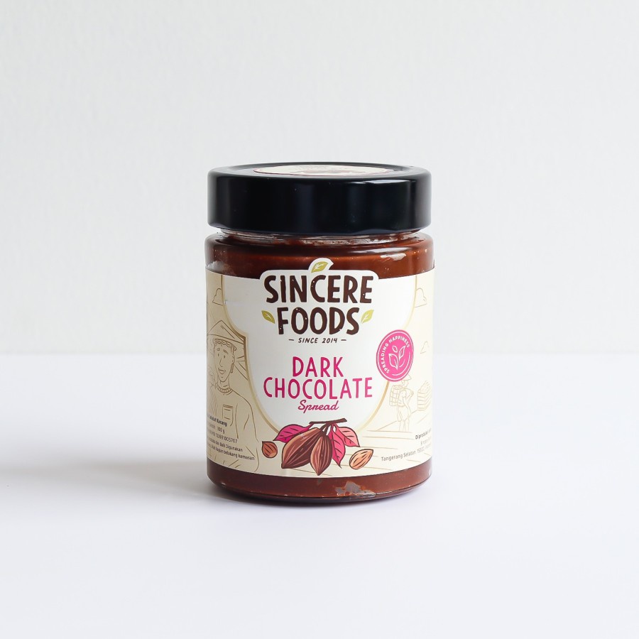 

Dark Chocolatte Spread 300gr - Sincere Foods