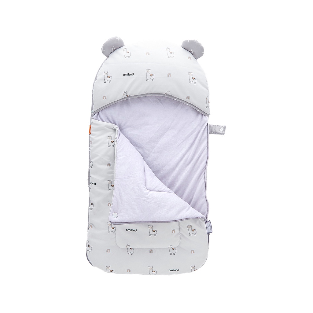 Omiland Sleeping Bag Kantong Tidur Bayi Lembut &amp; Hangat Alpaca Series - OB26201 OB26202 OB26203 OB26204