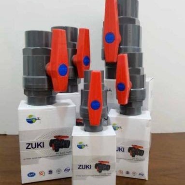 Best Seller Ball Valve Pvc 11/2" Zuki / Stop Kran Pvc 11/2Inch Zuki