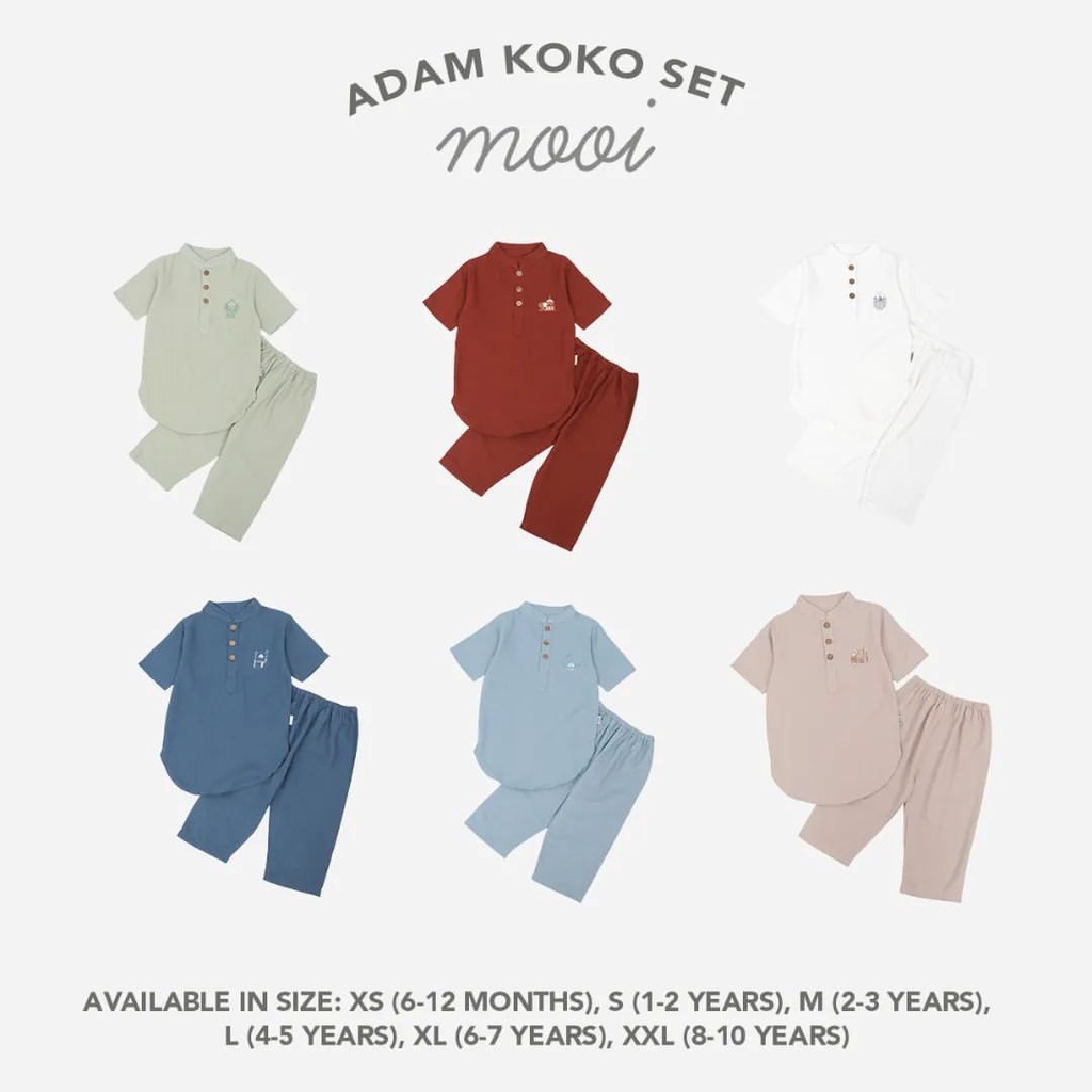 Mooi - Adam Koko Set - Koko Anak