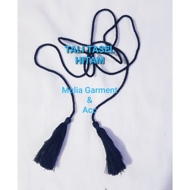 TALI TASEL BAHAN KATUN 100% BUAT VARIASI PAKAIAN PANJANG 130CM