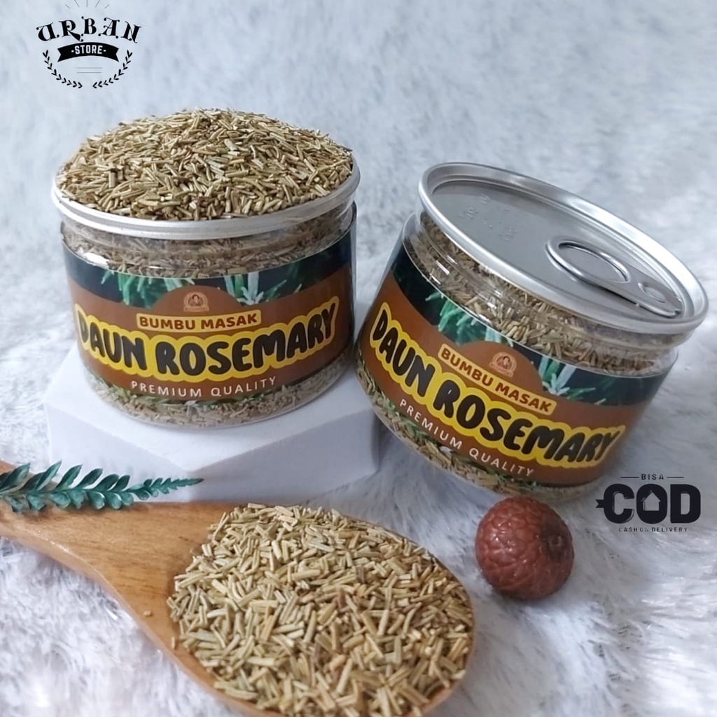 

Can - Rempah Daun Rosemary Kering Dried Rosemary Leaves Kualitas Premium