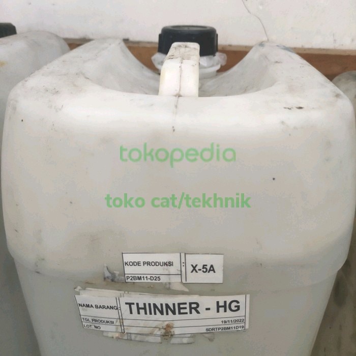 Terlaris Thinner Nd Hg Pu + Drigen Isi 20L Thinner Super