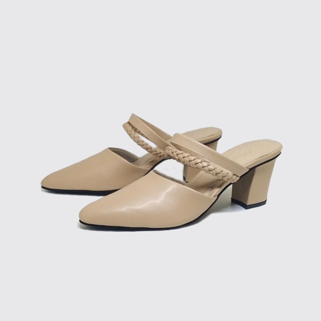 LOISS X ZAGIB LIMITED BIG SIZE | Sepatu Wanita Heels Mules Pesta Formal Ukuran Jumbo 40-45