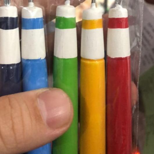 ➦ Alat kerik crayon gores ♥