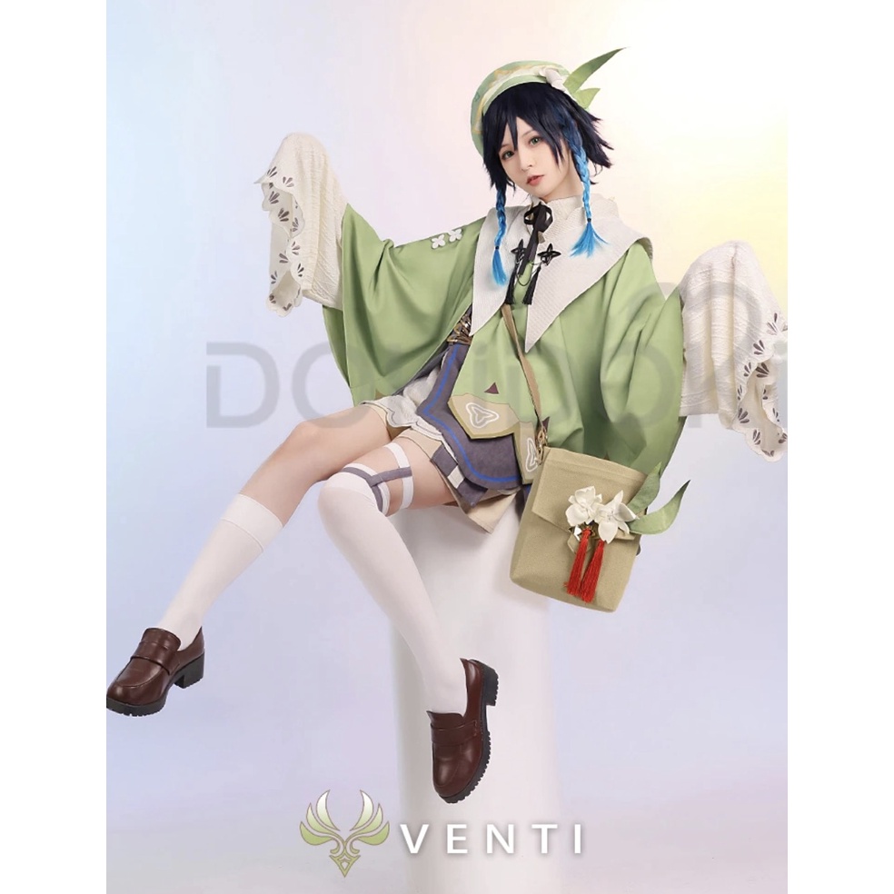 Venti Cosplay Game Genshin Impact Cosplay Costume DokiDoki-SR Venti Doujin Genshin Impact Cosplay Co