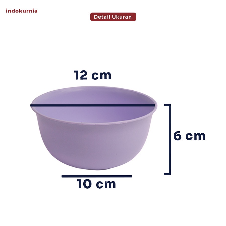 IK - MANGKOK CASUAL PASTEL MACARON PARTY BOWL COLOURFUL TERMURAH