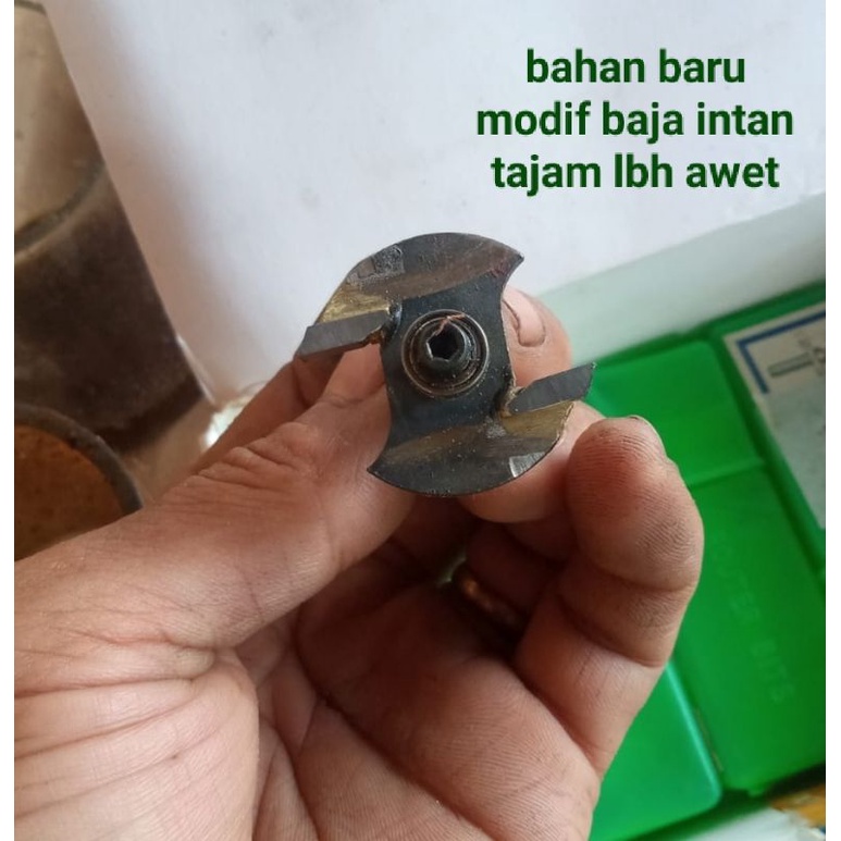 Mata ROUTER PROFIL kayu sloting bit modifikasi 4mm
