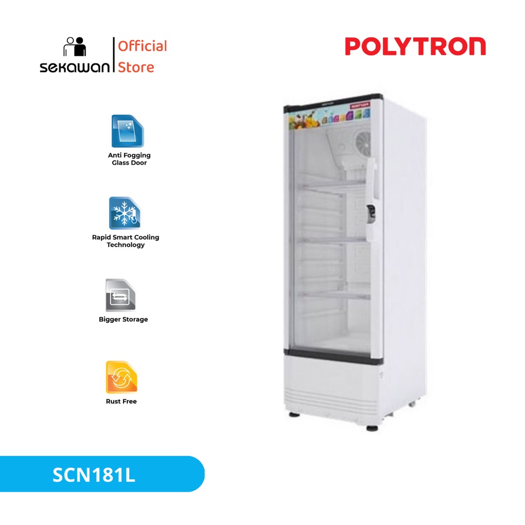 Polytron Showcase 180 Liter SCN181L
