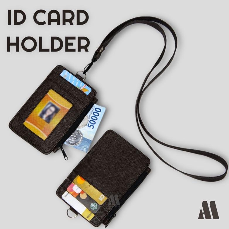 

[ART. 351005] ID CARD HOLDER NAMETAG SYNTHETIC LEATHER / LANYARD TALI NAME TAG / KALUNG KARTU NAMA / DOMPET KARTU BAHAN KULIT SINTETIS