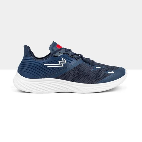 VIRAL Athletica Official Shop - Flash Ghost Navy Red | Sepatu Running | Sepatu Olahraga | Sneakers