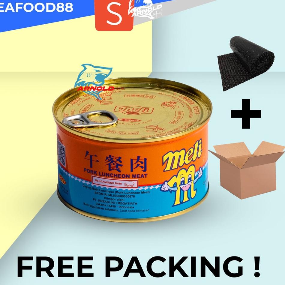 

Produk Oke Mili luncheon pork canned meat 397g