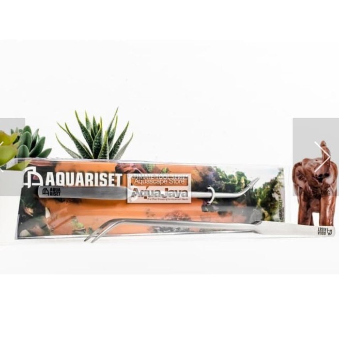 Terlaris Aquariset Ultimate Tools Tweezers Curve - Pinset Bengkok 25Cm
