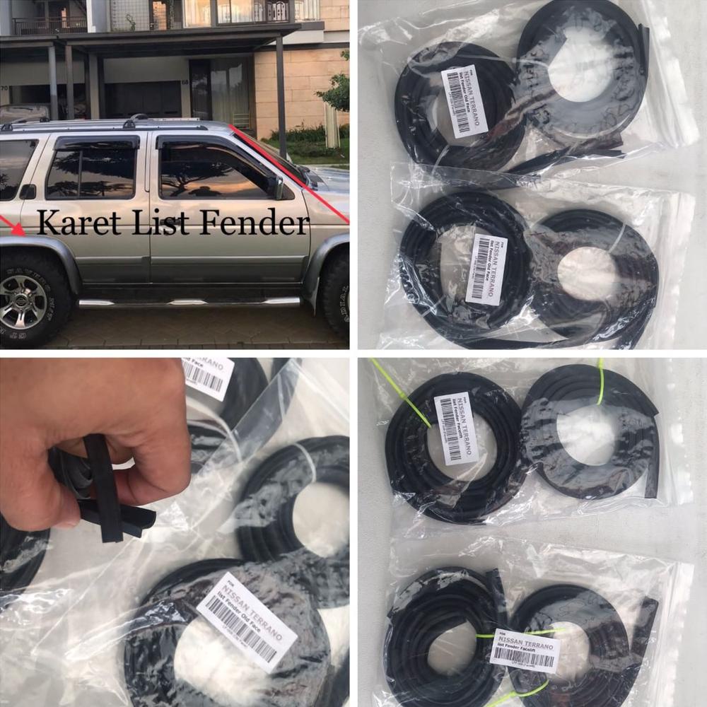 Rubber List Fender Nissan Terrano