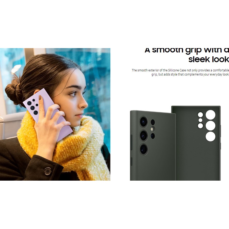 SAMSUNG Silicone Case S23 Ultra S23+ S23 Plus Original