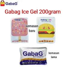 *TERLARIS* Gabag Ice Gel Mini / Gabag Kids Ice Cream / Burger 200gr 200 gr