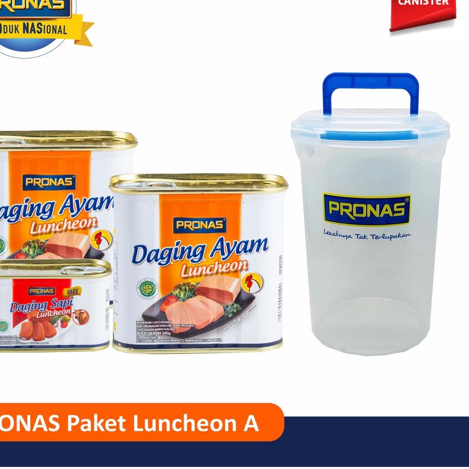 

☄ PRONAS Paket Luncheon A Free Cannister ❇