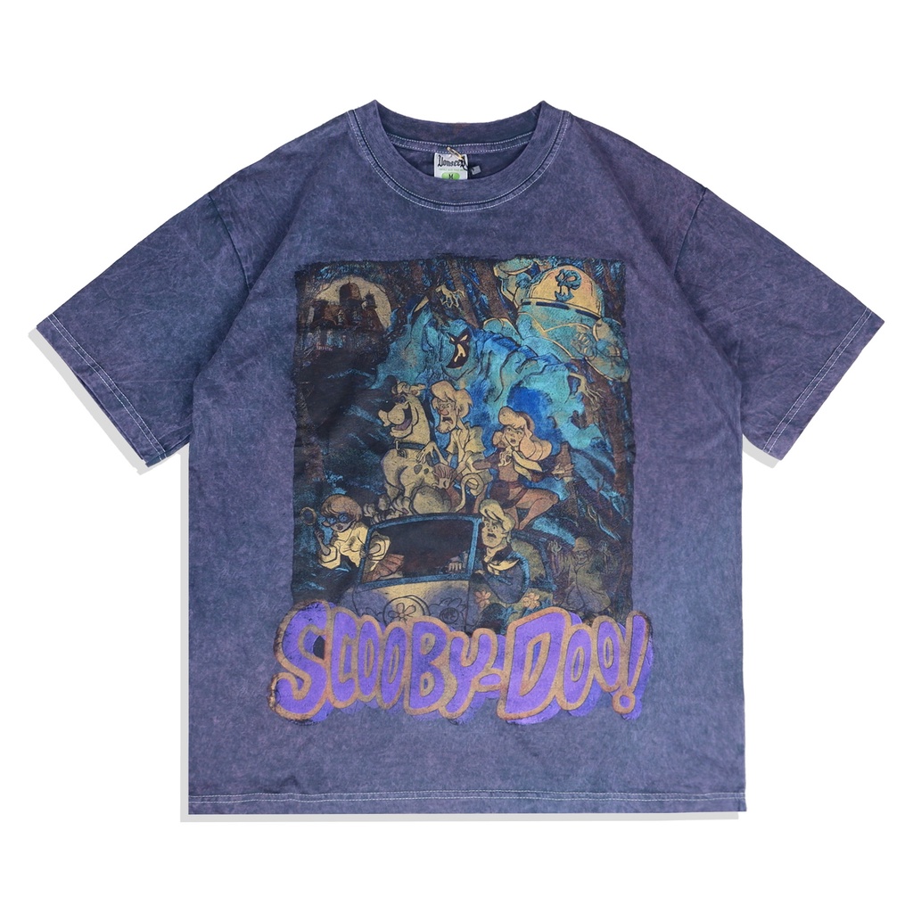 KAOS SCOOBY DOO TIE DYE WASH OVERSIZE T-SHIRT SCOOBY DOO TIE DYE OVERSIZE KAOS TIE DYE OVERSIZE
