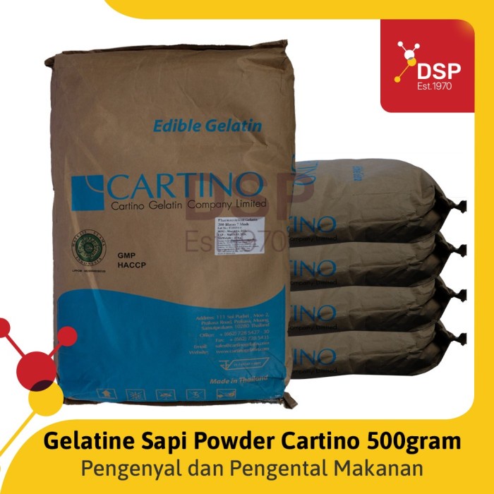 

Gelatine powder/Halal MUI PK 500GR