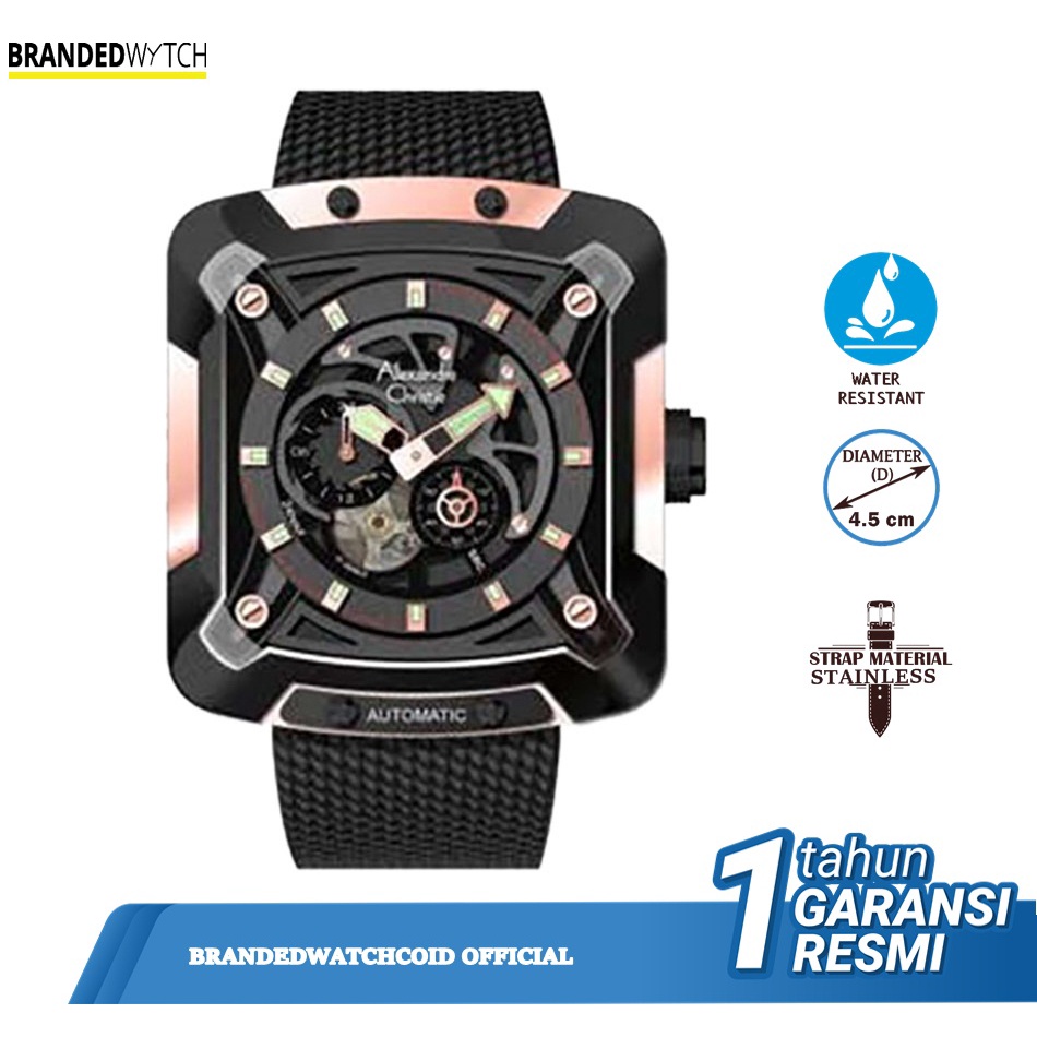 Alexandre Christie/ Alexander AC 3039 Jam Tangan Pria Original