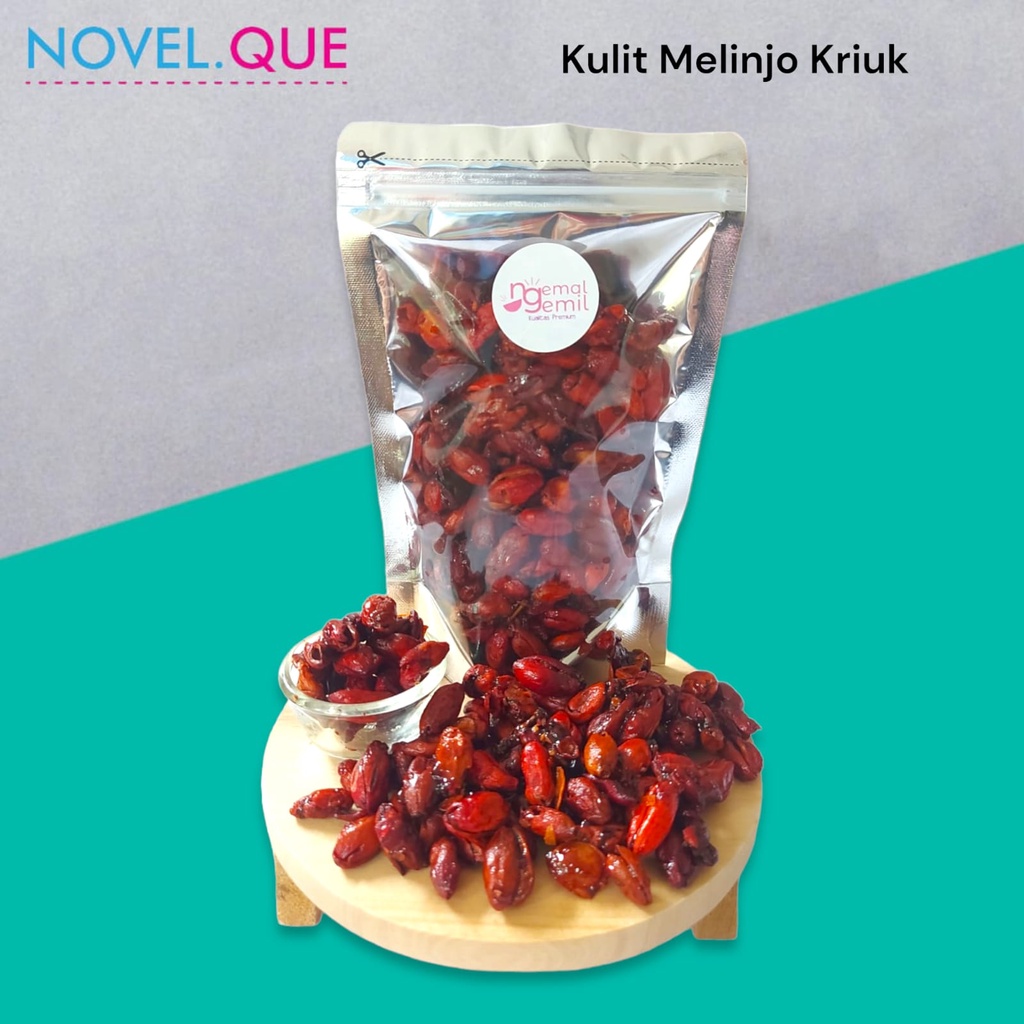 

Snack Kulit Melinjo Kriuk Pedas Manis Kripik Kulit Melinjo Pedas Manis Homemade Kualitas Premium