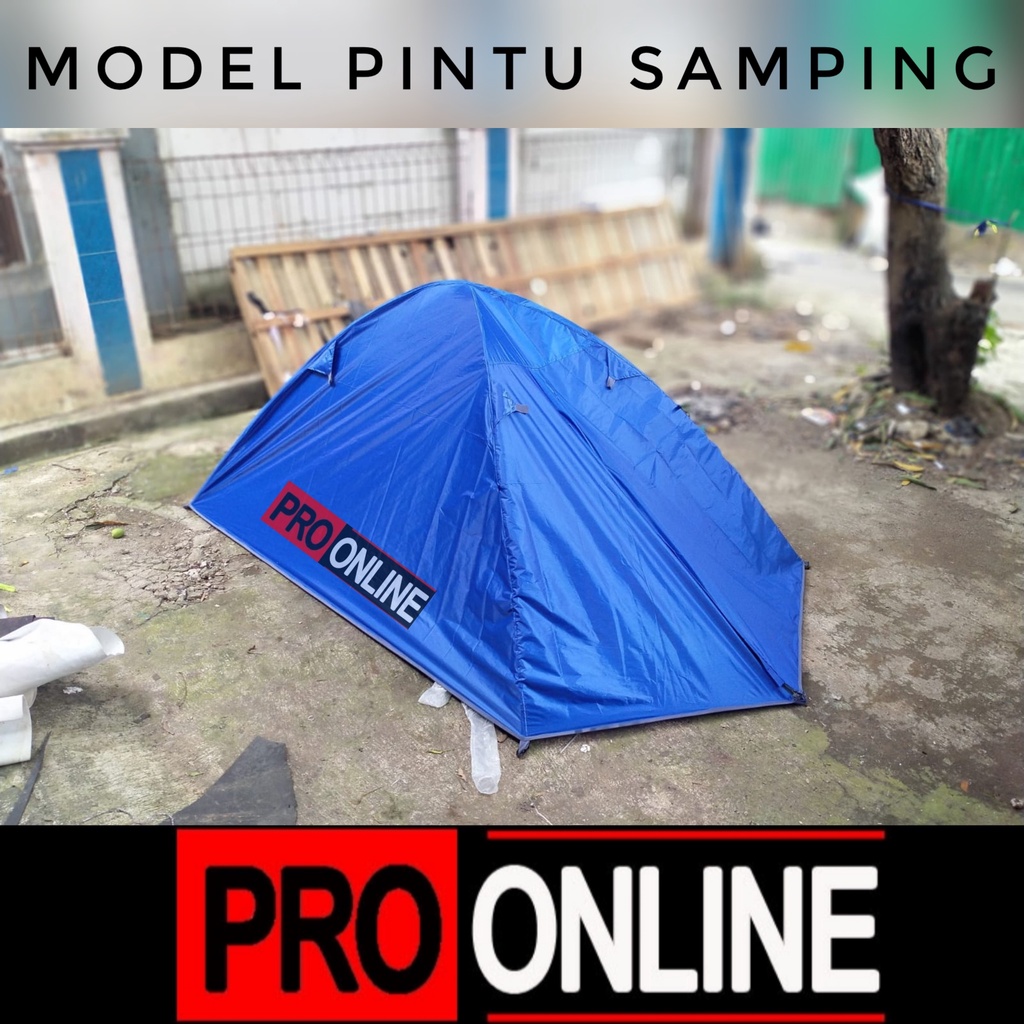 Cover Tenda Kapasitas 2-3 Person - Double Layer Tenda - Pelindung Tenda Dome