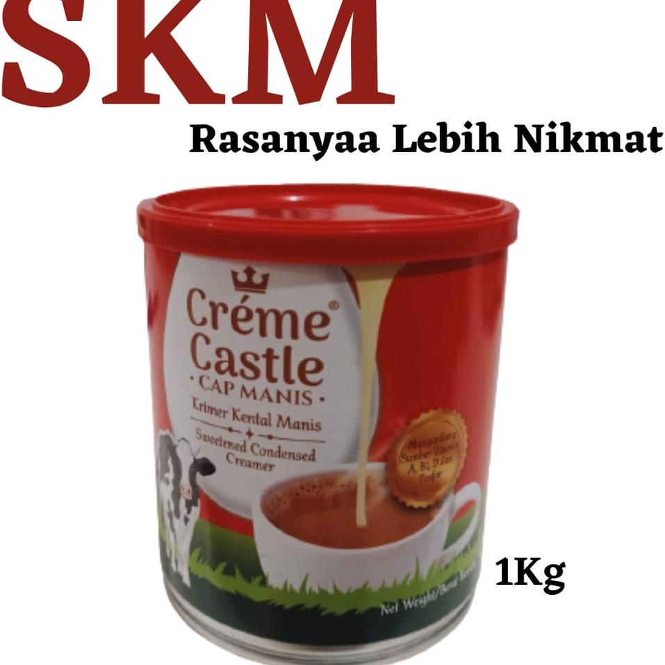 

See HereK0w0V Susu Kental Manis Creme Castle 1 KG - ORIGINAL - SKM - BAHAN KUE - BAHAN ADONAN KUE - KIOSBAHANKUE