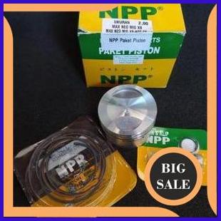 suku cadang Seher Piston Kit Mio XB Max Neo OS 200 Dim 58.5 Pen 15 Merk NPP NPR 140ZZ3
