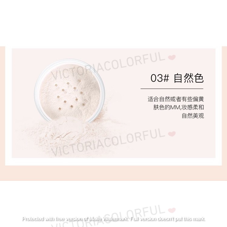 (COD) Lameila Bedak Tabur Geometry Gather Beauty Matte Powder