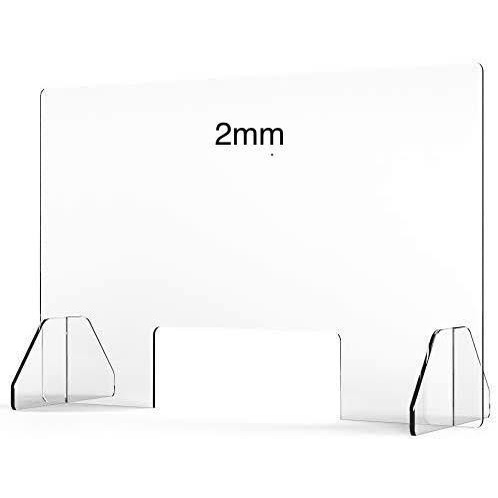 

Sekat Akrilik Acrylic 120X60 2Mm Partisi Akrilik Meja Kantor Kasir Star Seller