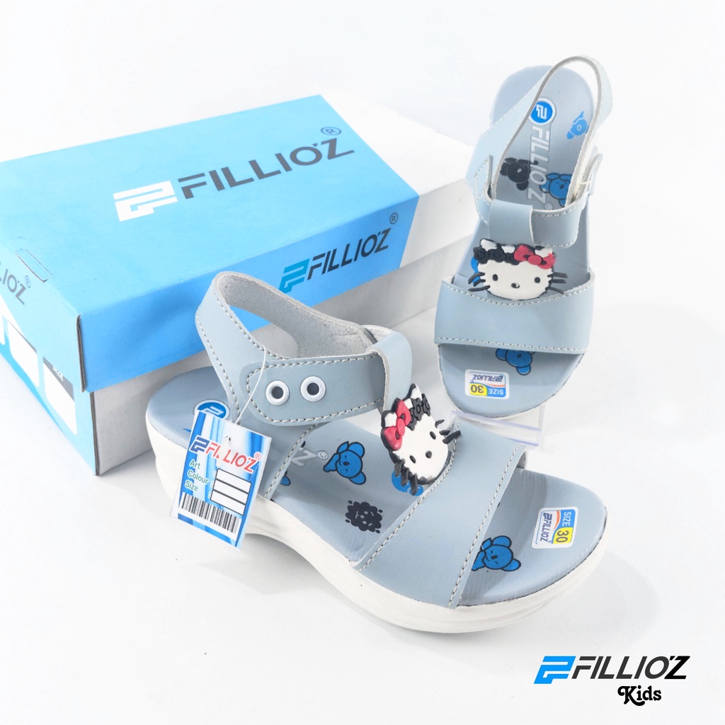 Sandal Anak Perempuan / Sandal Anak Cewek Let Hellokity Original Fillioz M27