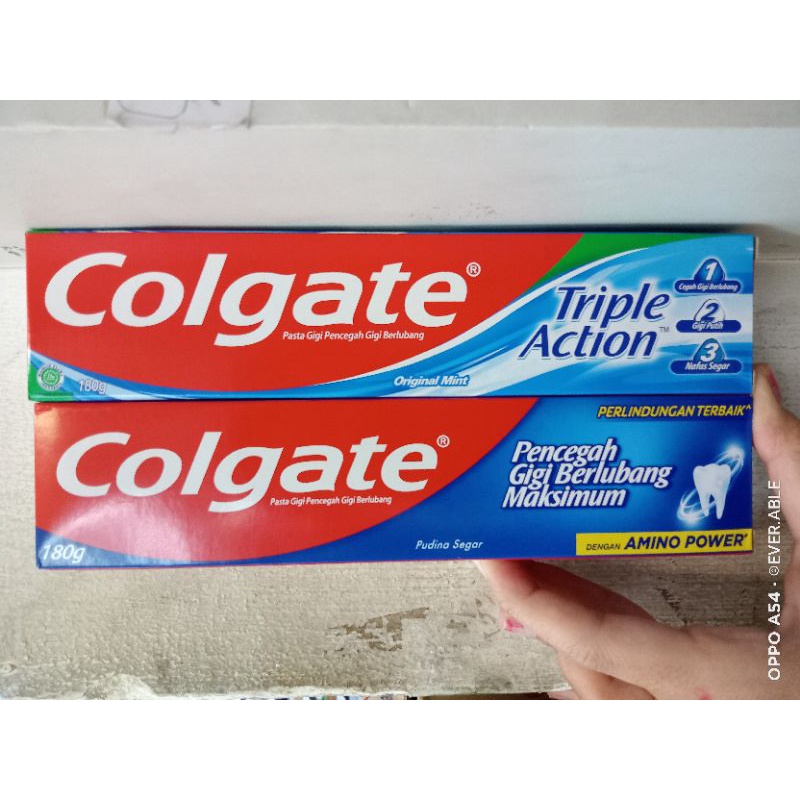 COLGATE PASTA GIGI PENCEGAH GIGI BERLUBANG 180 GR