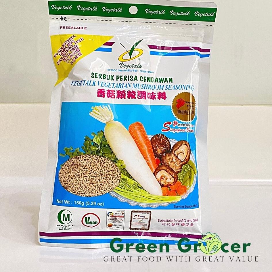 

See Here VEGETALK Vegetarian Mushroom Seasoning 150 GR / Seasoning Kaldu Jamur