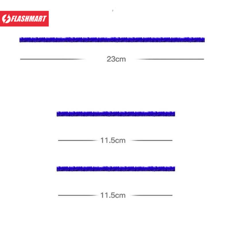 Flashmart Soft Head Plush Strips Replacement 3 Pcs for Vacuum Cleaner Dyson