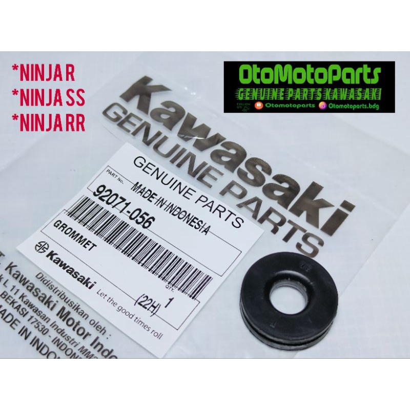 KARET GROMMET COVER BODY NINJA R SS RR ORIGINAL 92071-056