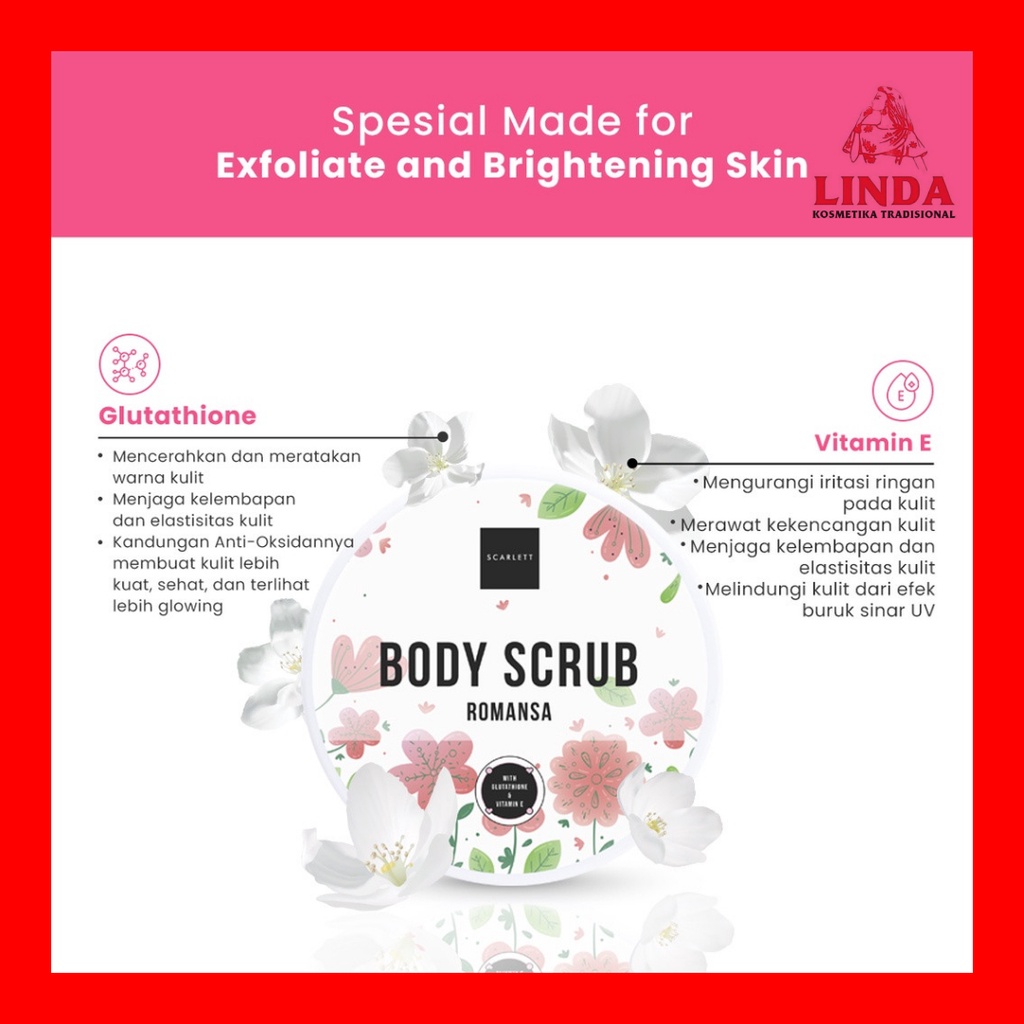 SCARLETT BODY SCRUB 250 ML