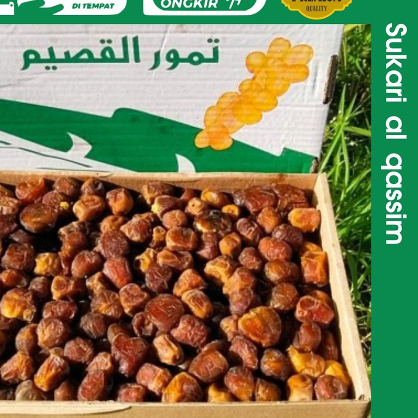 

☏ Kurma Sukari Dus 3 Kg | Kurma Raja Sukari Premium Quality ➱