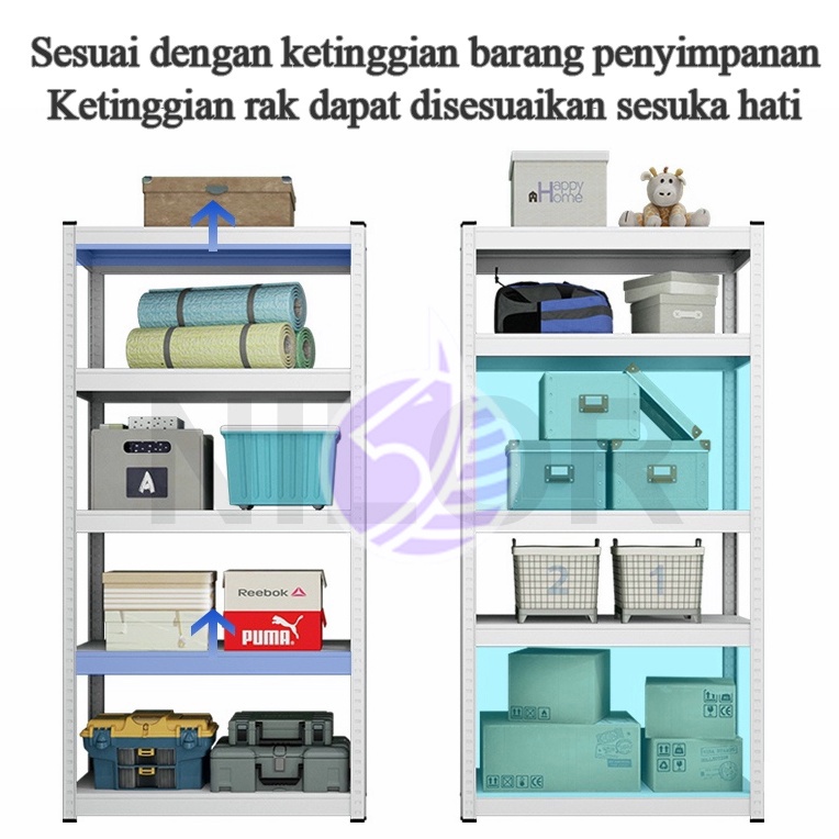 Pocket Dragon Rak susun serbaguna Rak serbaguna Rak dapur Rak besi Rak dapur serbaguna Rak susun besi Besi siku lubang Rak besi siku（xxhj）