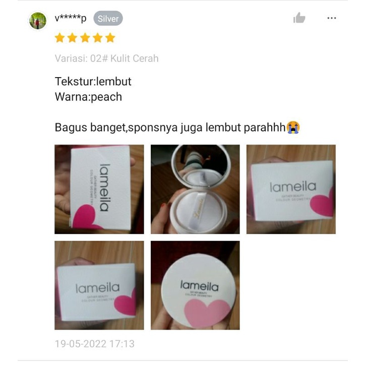 BEDAK TABUR LAMEILA | ADA CERMINNYA | OIL CONTROL