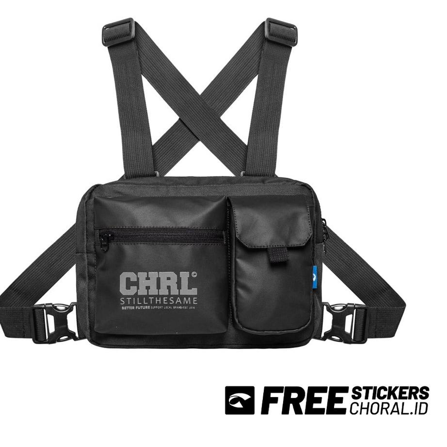 ✷ COSMO CHEST BAG | chest bag - tas dada CHORAL | tas dada pria rig bag | tas dada tactical ✾