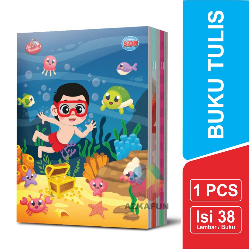 

Buku Tulis Sidu satuan - buku tulis