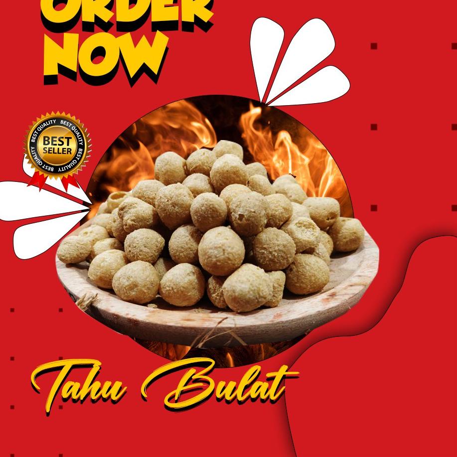 

♦ Keripik Tahu Pong Bola / Tahu Bulat Mini Kering / 1 kg ✴