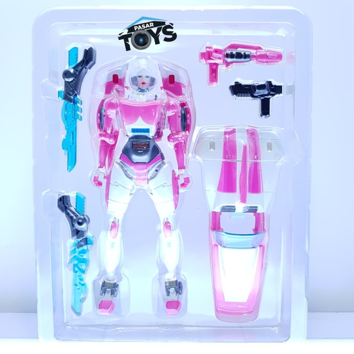 Alcee Pink Weijiang Robot Force Support Fighter Aka Arcee Transformers #Original