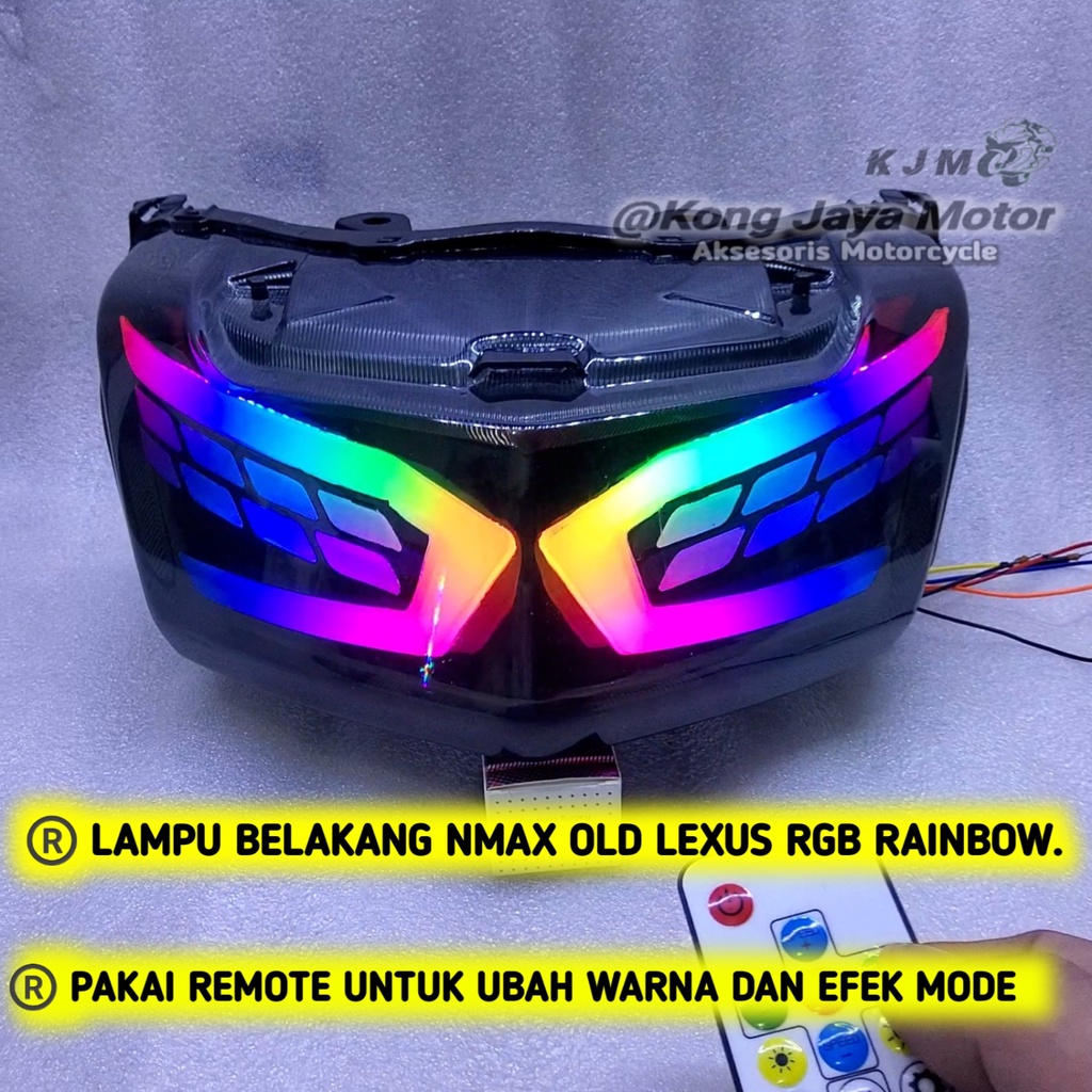 Stoplamp Nmax Old Lexus RGB Remote