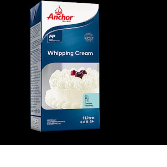 

♂ Whipping Cream Anchor 1 Liter Bisa Order Bareng dengan Gelatin Lembaran whipped cream ♔