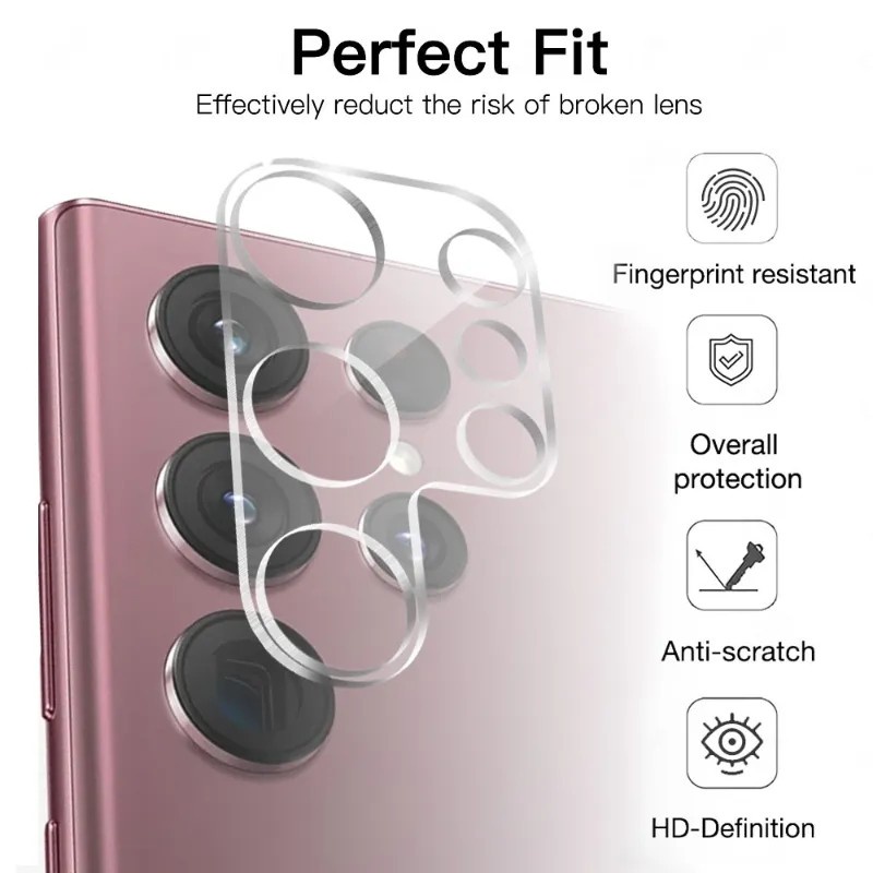 Tempered Glass Camera Samsung Galaxy S23/S23 Plus/S23 Ultra 2023 Antigores Kamera Samsung Galaxy S23