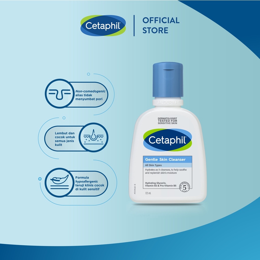 [BPOM] CETAPHIL Gentle Skin Cleanser 125 ML