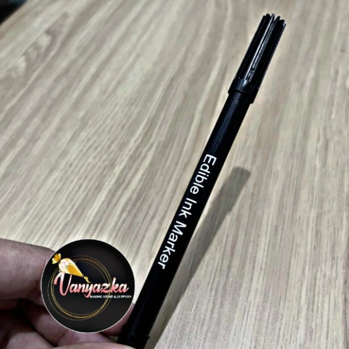 %$%$%$%$] Edible Pen Writer Black/Edible Pen Hitam