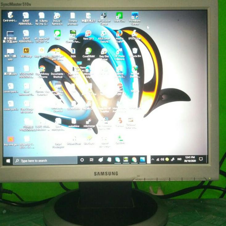 Promo LCD Monitor Komputer Samsung 15inch square 510n