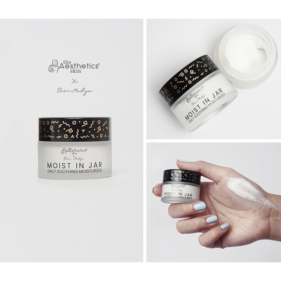 The Aesthetics Skin X Dion Mulya Moist In Jar Daily Soothing Moisturizer